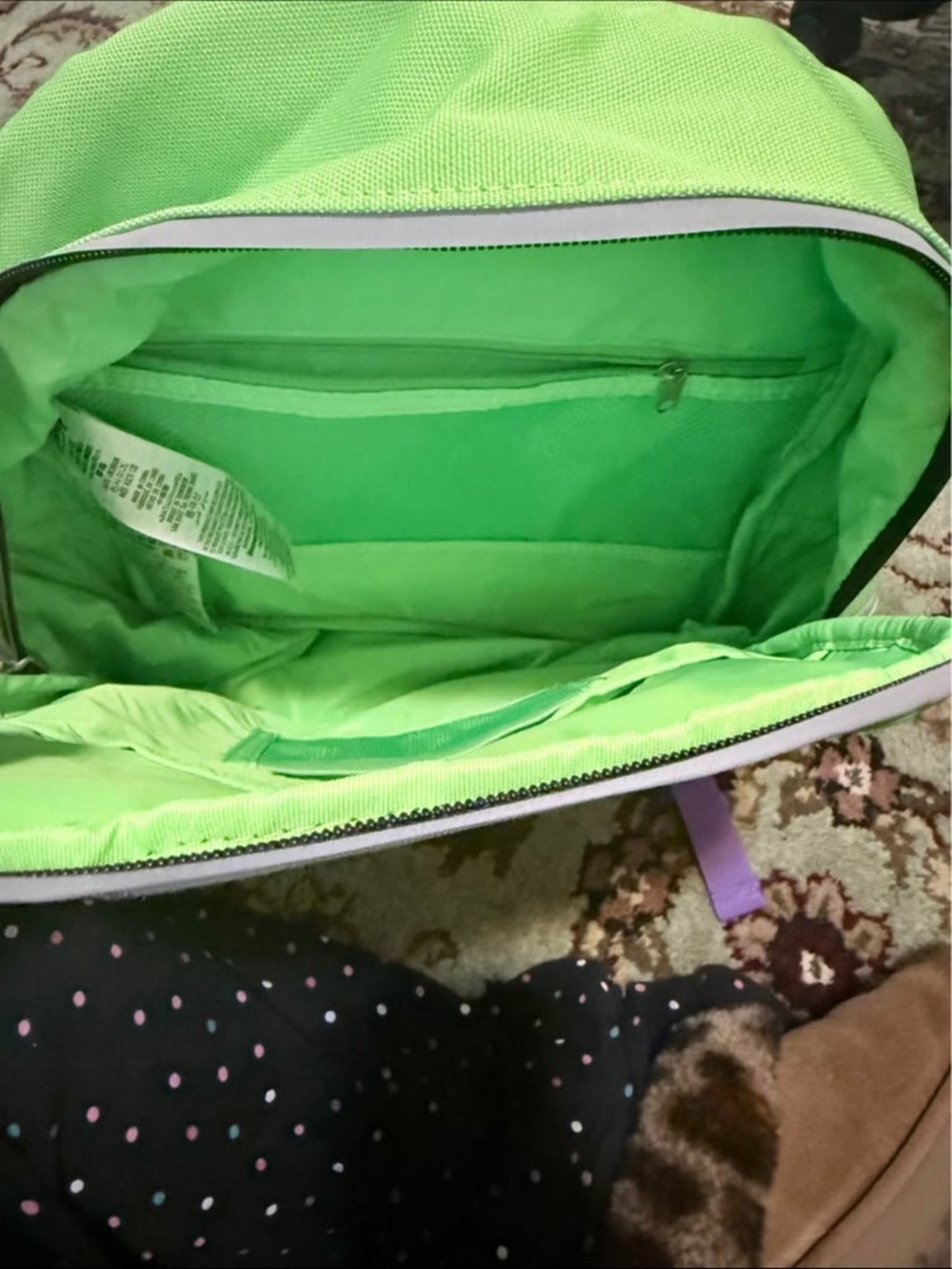 Disney Green and Purple Buzz Lightyear Jetpack Backpack - Picture 3 of 4